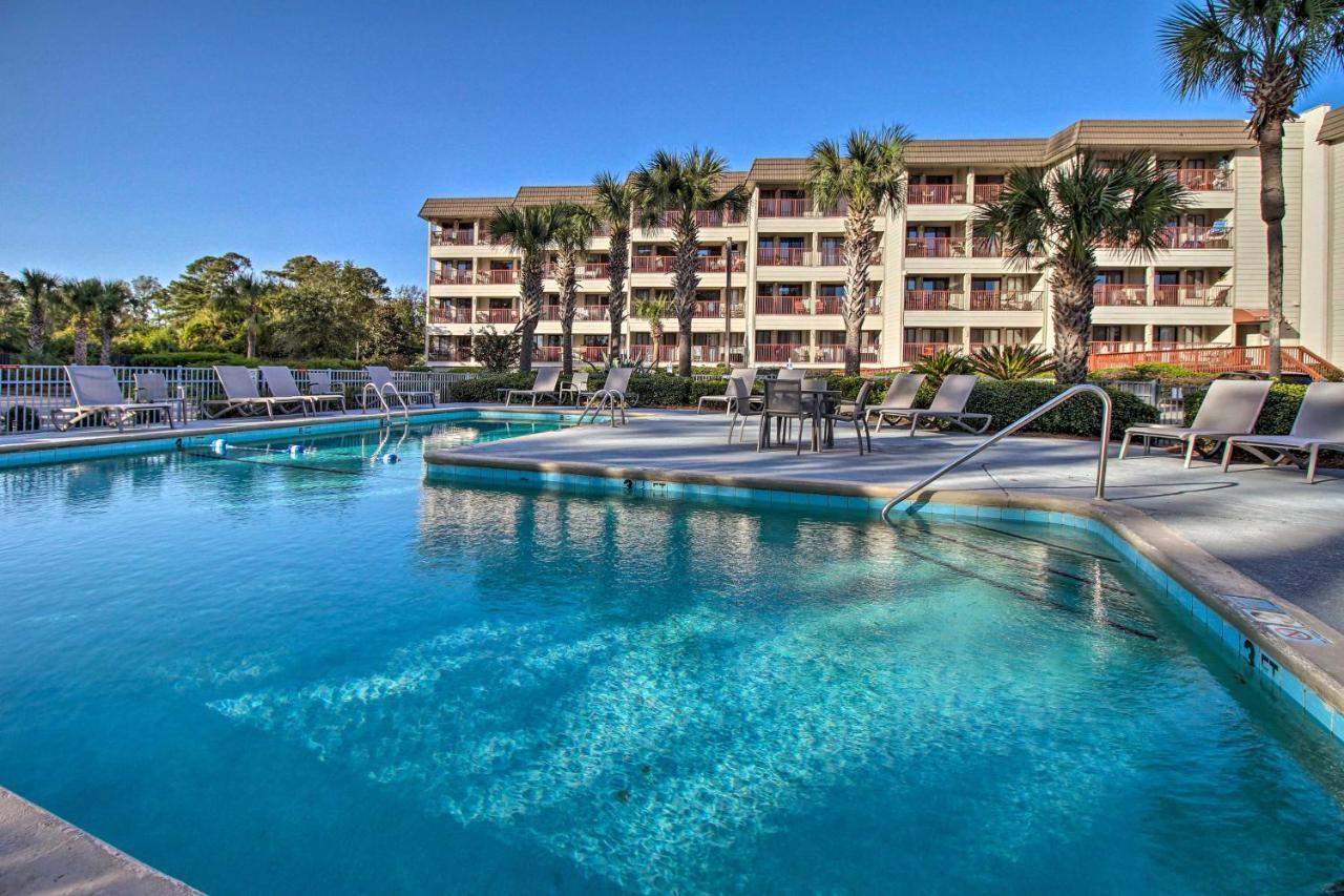 Hilton Head Condo With Balcony And Pool, Walk To Beach Hilton Head Island Buitenkant foto